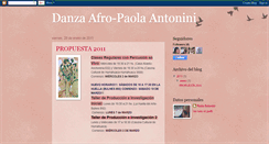 Desktop Screenshot of danzasafro-paolaantonini.blogspot.com