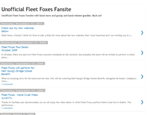 Tablet Screenshot of fleet-foxes-fans.blogspot.com