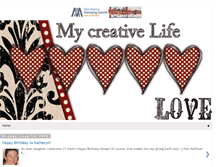 Tablet Screenshot of mycre8tivelife.blogspot.com