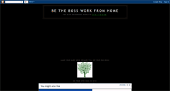 Desktop Screenshot of mybossisme.blogspot.com