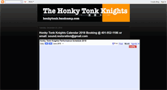 Desktop Screenshot of honkytonkband.blogspot.com