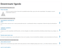 Tablet Screenshot of desestresate-ligando.blogspot.com