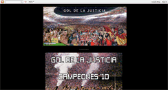 Desktop Screenshot of goldelajusticia.blogspot.com