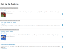 Tablet Screenshot of goldelajusticia.blogspot.com