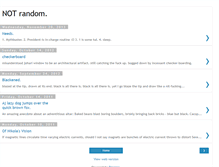 Tablet Screenshot of notveryrandomthoughts.blogspot.com