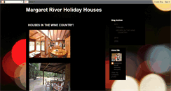 Desktop Screenshot of margaretriverholidayhouses.blogspot.com