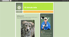 Desktop Screenshot of 10minutemile.blogspot.com