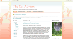 Desktop Screenshot of catadvisor.blogspot.com