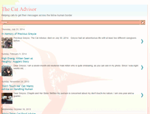 Tablet Screenshot of catadvisor.blogspot.com