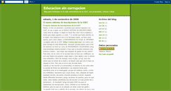 Desktop Screenshot of eticaocorrupcion.blogspot.com