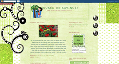 Desktop Screenshot of hookedonsavings.blogspot.com