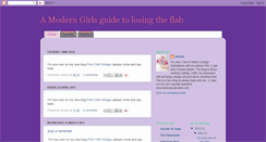 Desktop Screenshot of moderngirlsguidetolosingtheflab.blogspot.com