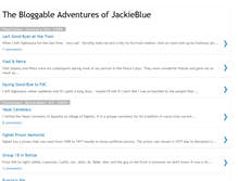 Tablet Screenshot of jackieblueromania.blogspot.com