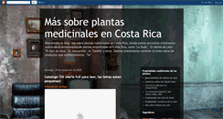 Desktop Screenshot of massobreplantasmedicinalesencostarica.blogspot.com