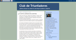 Desktop Screenshot of elclubdetriunfadores.blogspot.com