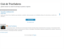 Tablet Screenshot of elclubdetriunfadores.blogspot.com