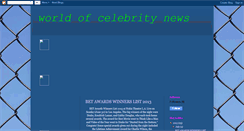 Desktop Screenshot of celebritynews-x.blogspot.com