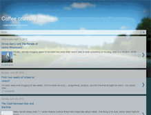 Tablet Screenshot of cafecrumble.blogspot.com