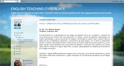 Desktop Screenshot of englishteachingcybercafe.blogspot.com