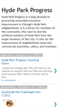 Mobile Screenshot of hydeparkprogress.blogspot.com