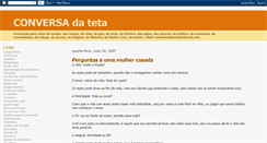 Desktop Screenshot of conversadateta.blogspot.com