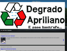 Tablet Screenshot of degradoapriliano.blogspot.com