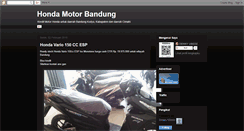 Desktop Screenshot of kreditmotorhondabdg.blogspot.com