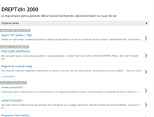 Tablet Screenshot of dreptdin2000.blogspot.com