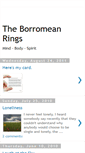Mobile Screenshot of borromeanrings.blogspot.com