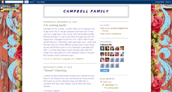 Desktop Screenshot of campbellfamilyjourney.blogspot.com