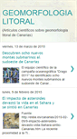 Mobile Screenshot of geomorfologialitoral.blogspot.com