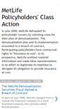 Mobile Screenshot of metlifepolicyholder.blogspot.com