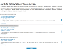 Tablet Screenshot of metlifepolicyholder.blogspot.com