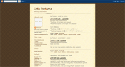 Desktop Screenshot of infoperfume.blogspot.com