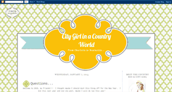 Desktop Screenshot of citytocountry101.blogspot.com