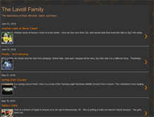 Tablet Screenshot of lavollfamily.blogspot.com