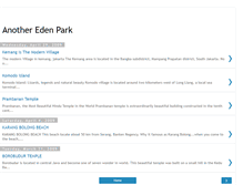 Tablet Screenshot of anotheredenpark.blogspot.com