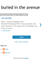 Mobile Screenshot of buriedintheavenue.blogspot.com