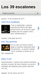 Mobile Screenshot of los-39-escalones.blogspot.com