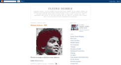 Desktop Screenshot of flyingdebris.blogspot.com