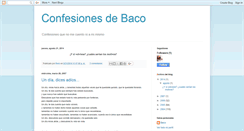 Desktop Screenshot of confesionesbaco.blogspot.com