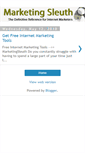 Mobile Screenshot of marketingsleuth.blogspot.com
