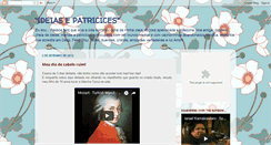 Desktop Screenshot of ideiasepatricices.blogspot.com