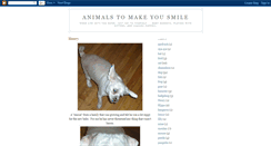 Desktop Screenshot of animalstomakeyousmile.blogspot.com