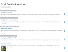 Tablet Screenshot of frostfamilyadventures.blogspot.com
