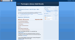 Desktop Screenshot of farmingtonlibraryadultevents.blogspot.com