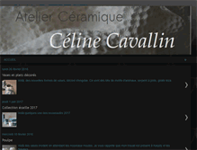 Tablet Screenshot of celinecavallin.blogspot.com