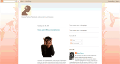 Desktop Screenshot of beautylogicspa.blogspot.com
