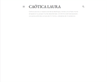 Tablet Screenshot of caoticalaura.blogspot.com