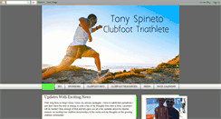 Desktop Screenshot of clubfootathlete.blogspot.com